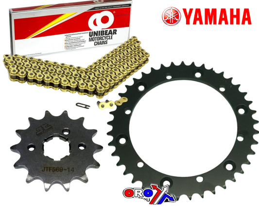 YFZ 350 Banshee 89-06 Chain And Sprocket Kit Quad ATV 14/41 OEM Gearing