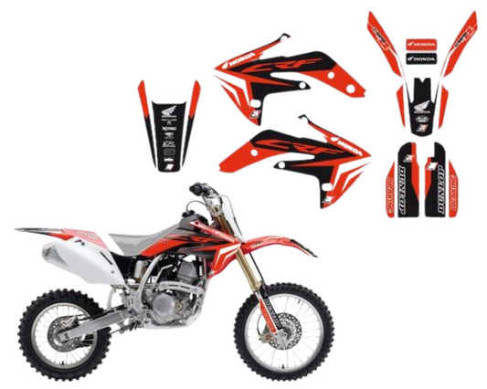 Honda CRF150R GRAPHICS KIT 07-22 DREAM 4 BLACKBIRD DECAL KIT 2141N
