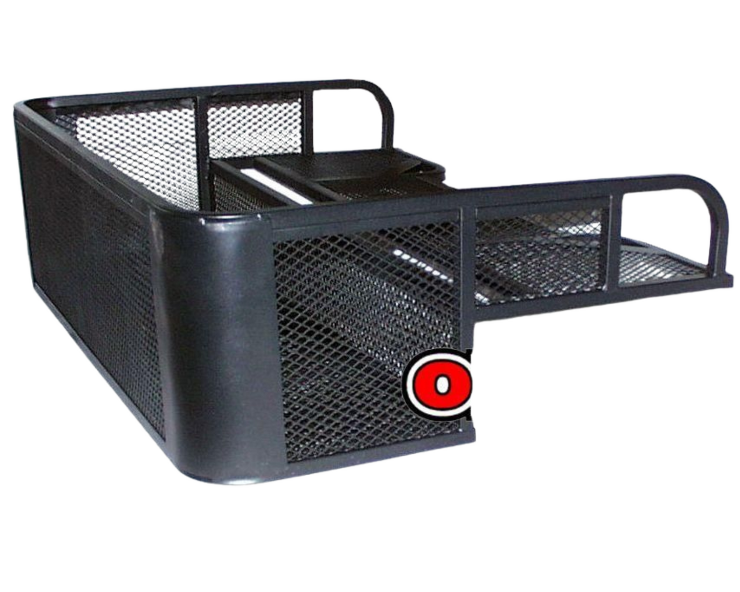 ATV STEEL CARGO RACK / WIRE BASKET REAR DROP 105x73cm FARM QUAD STORAGE