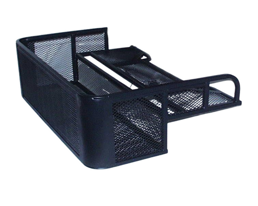 ATV STEEL CARGO RACK / WIRE BASKET REAR DROP 105x73cm FARM QUAD STORAGE