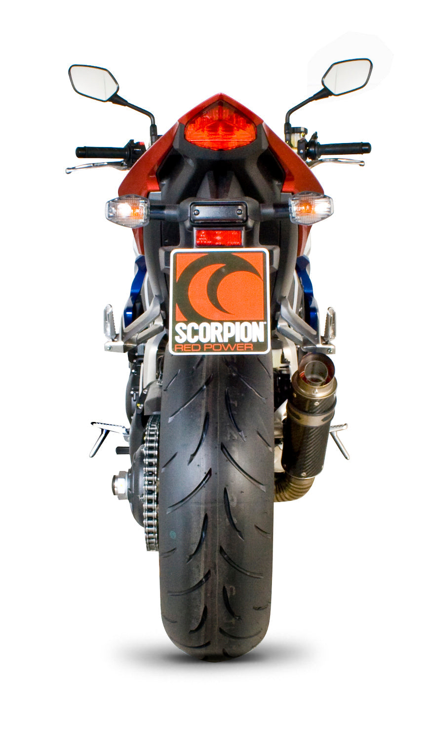 Honda CB1000 RRP1-GP Slip-on - Carbon Fibre Sleeve - Scorpion Exhaust