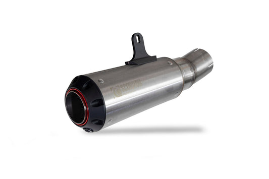 BMWM1000 R Red Power Slip-on - Brushed Stainless Steel Sleeve - Scorpion Exhaust