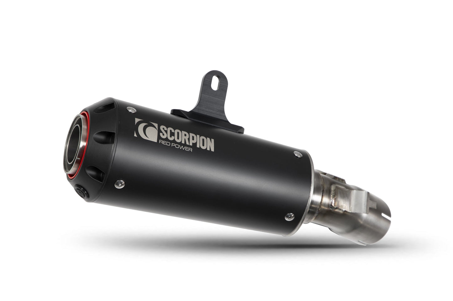 Kawasaki Z900 RS Red Power Slip-on - Black Ceramic Coated Sleeve - Scorpion Exhaust