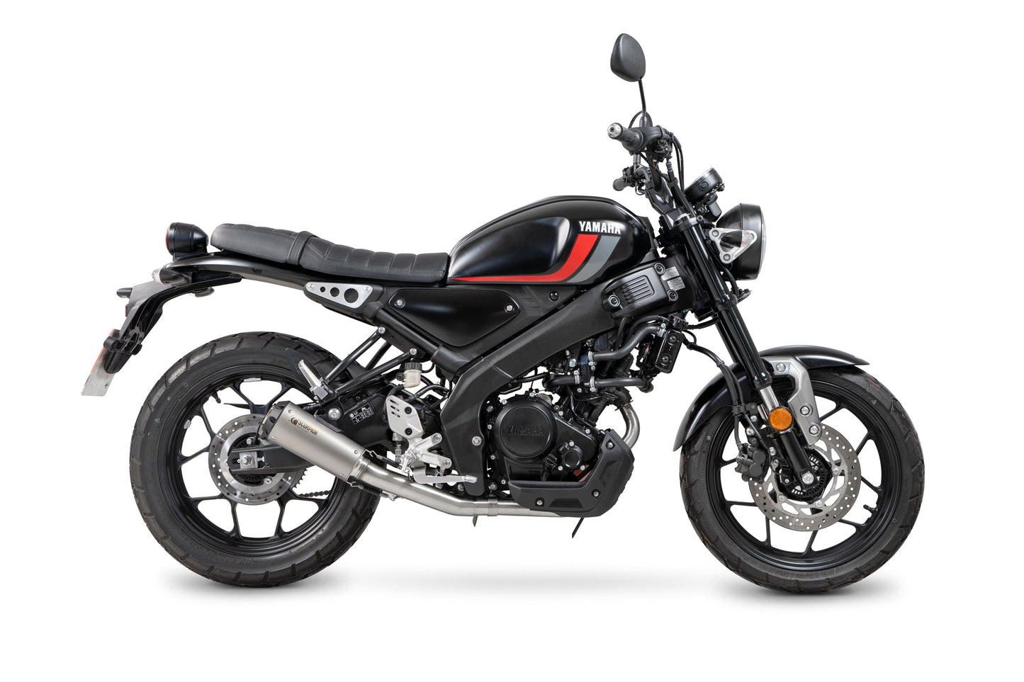 Yamaha XSR-125 Red Power Full System - Titanium Sleeve - Scorpion Exhaust