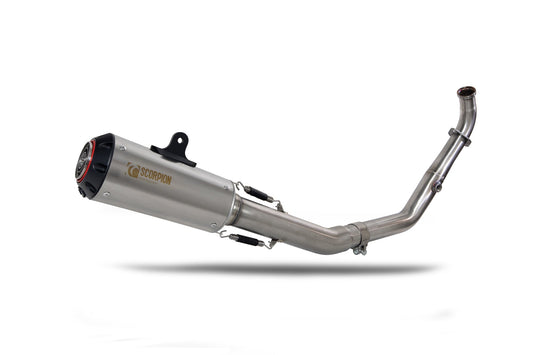 Yamaha YZF-R125 Euro 5+ / R15 V4 M Red Power Full System - Titanium Sleeve - Scorpion Exhaust