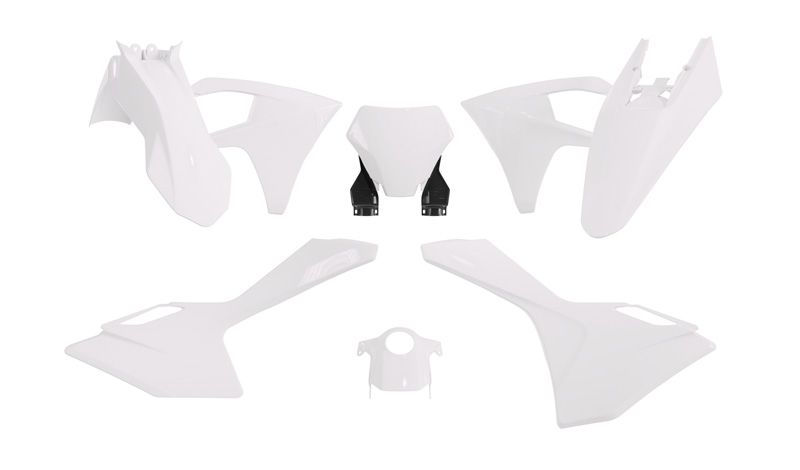 PLASTIC KIT RTECH GASGAS MC 125 - 450 2024-2025 WHITE