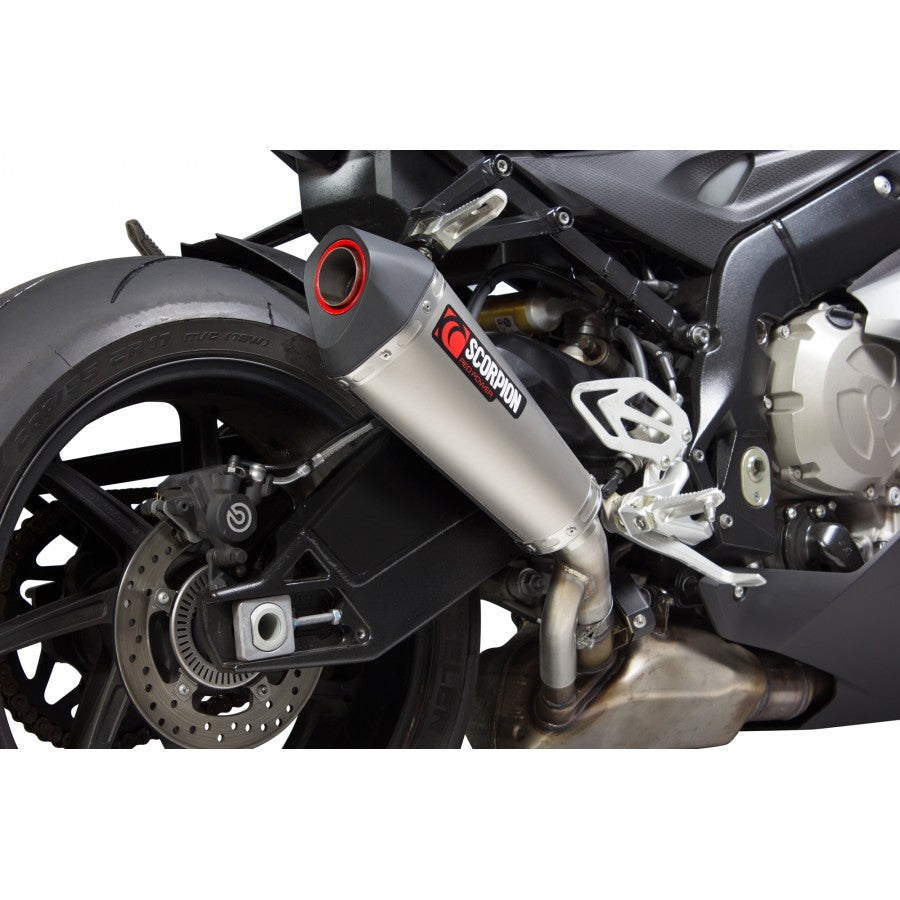 SCORPION Exhaust Serket Taper Slip-on Titanium BMW S1000 RR 2017 - 2018