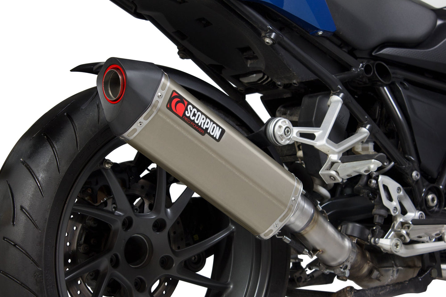 BMWR1200 R / R1200 RS Serket Parallel Slip-on - Titanium Sleeve - Scorpion Exhaust