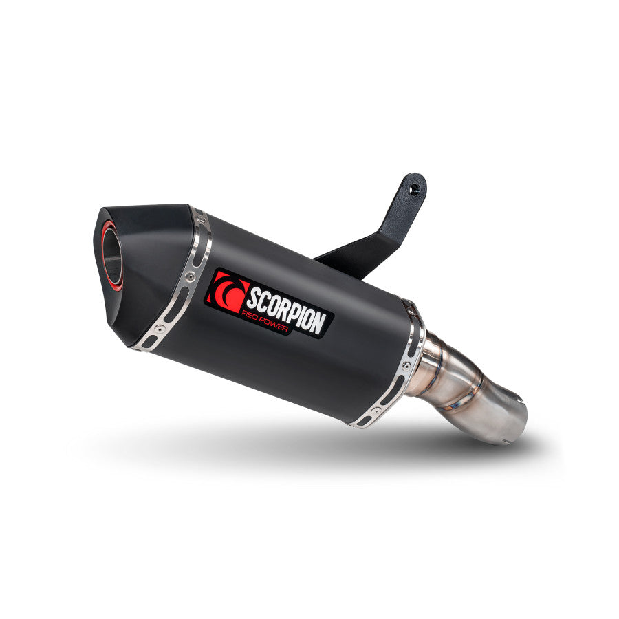 BMW R1300 GS Euro 5+ 2023 - 2025 Serket Parallel Slip-on Black Ceramic - Scorpion Exhaust (Copy)