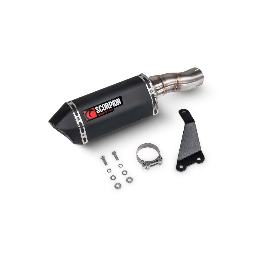 BMW R1300 GS Euro 5+ 2023 - 2025 Serket Parallel Slip-on Black Ceramic - Scorpion Exhaust (Copy)
