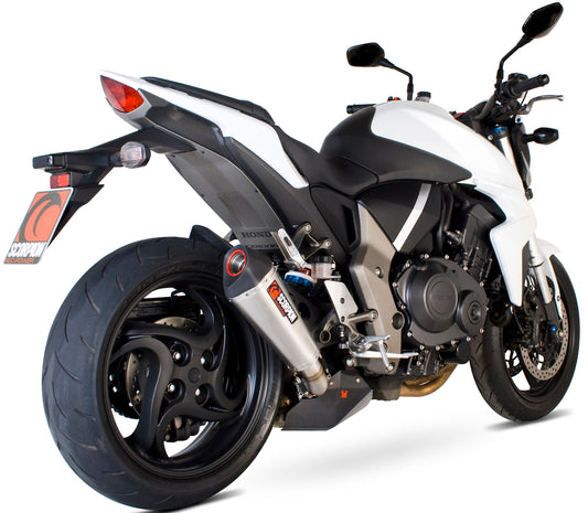 Honda CB1000 R Serket Taper Slip-on - Carbon Fibre Sleeve - Scorpion Exhaust