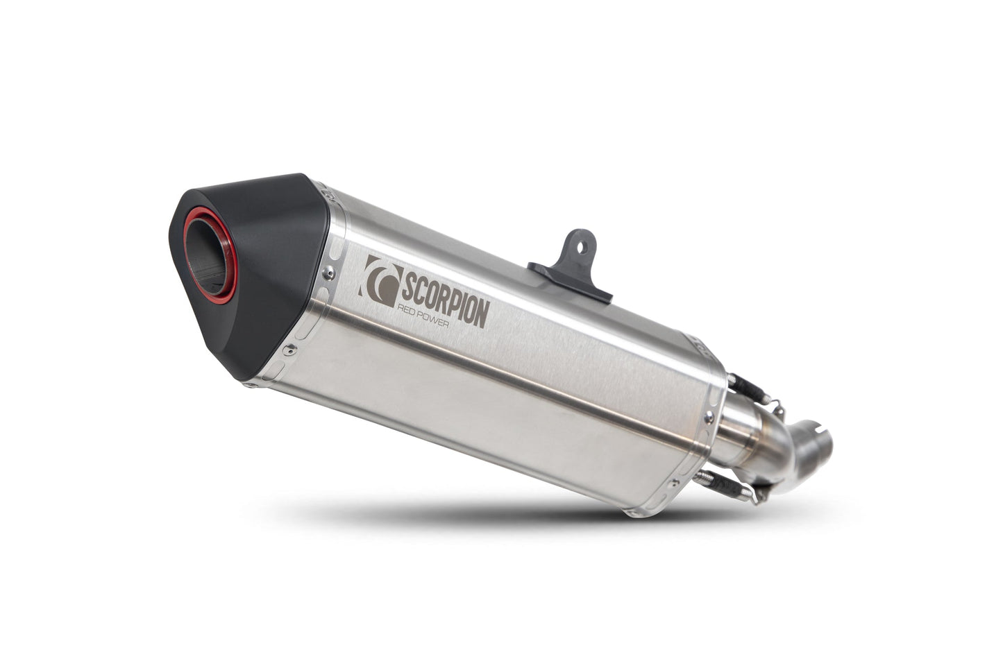 Honda CB300 R Serket Parallel Slip-on - Brushed Stainless Steel Sleeve - Scorpion Exhaust