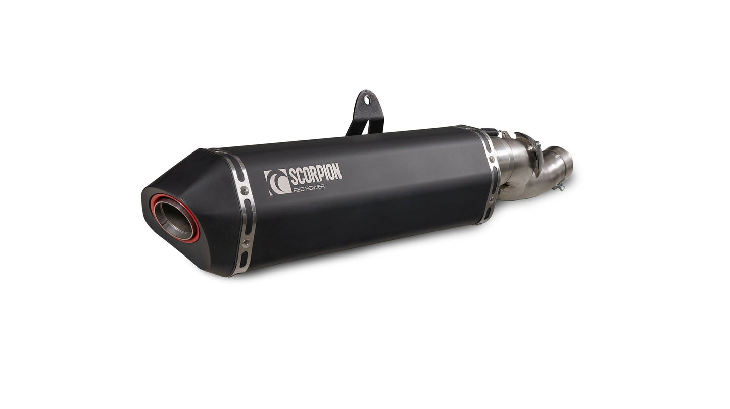 Harley Davidson Pan America 1250 Serket Parallel Slip-on - Black Ceramic Coated Sleeve - Scorpion Exhaust