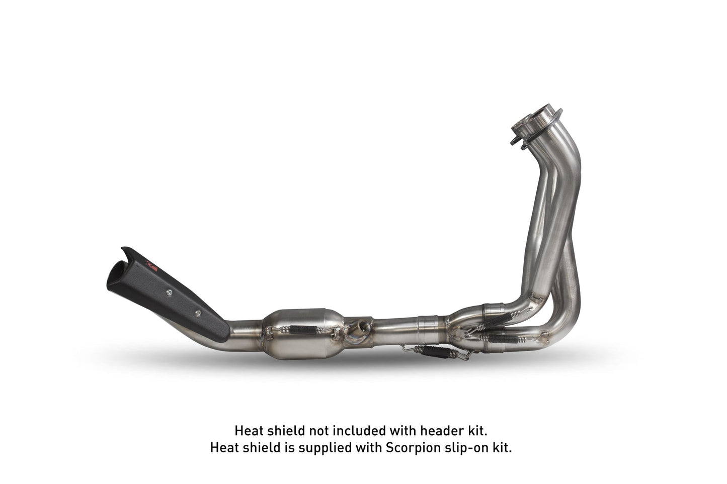 Kawasaki Z900 Header Pipes - Fits to O.E and Scorpion slip-on silencer. Catalyst not included - Scorpion Exhaust