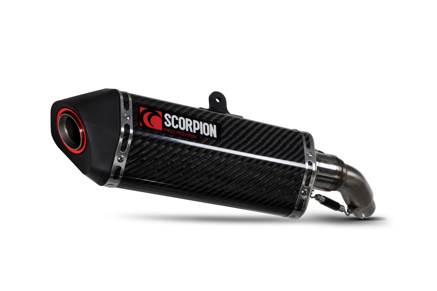 Kawasaki Z125 Serket Parallel Slip-on - Carbon Fibre Sleeve - Scorpion Exhaust