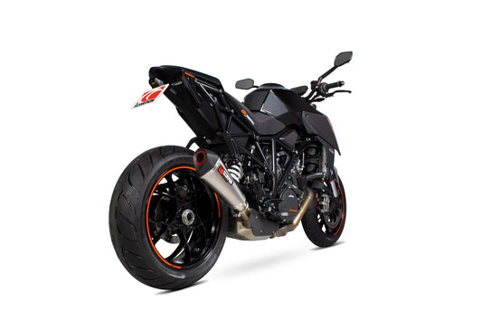 KTM1290 Superduke R 14-19, 1290 Superduke GT 16-Current Serket Taper Slip-on - Titanium Sleeve - Scorpion Exhaust