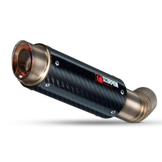 Kawasaki Z800 ERP1-GP Slip-on - Carbon Fibre Sleeve - Scorpion Exhaust