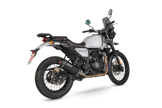 Royal Enfield Himalayan 410 Serket Slip-on - Ceramic Black Coated Sleeve - Scorpion Exhaust