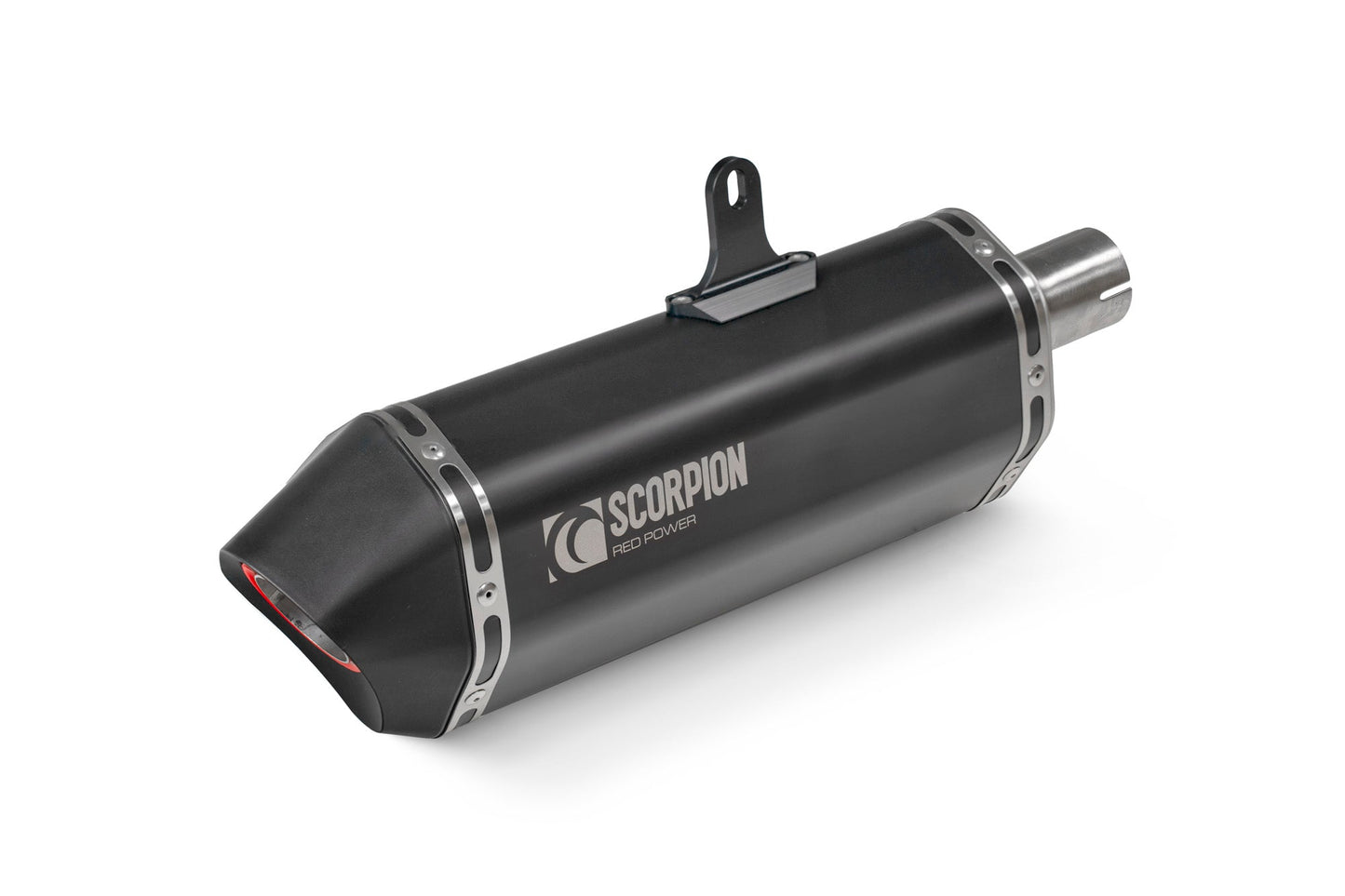 Royal Enfield Himalayan 410 Serket Slip-on - Ceramic Black Coated Sleeve - Scorpion Exhaust