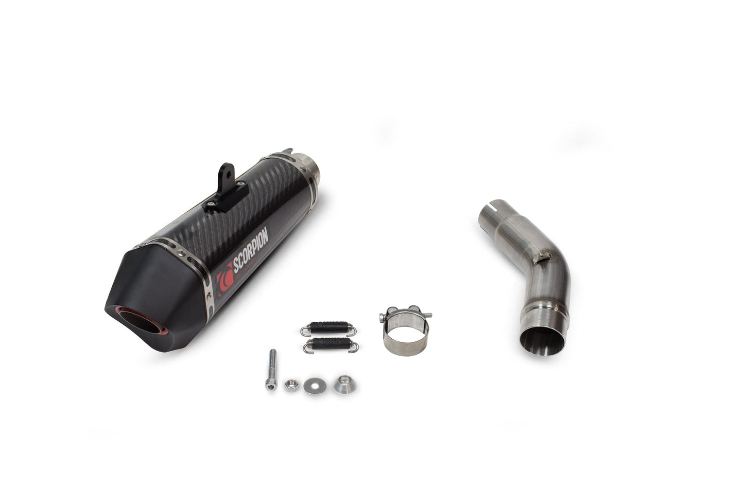 Suzuki GSX-S 750 Serket Taper Slip-on - Carbon Fibre Sleeve - Scorpion Exhaust