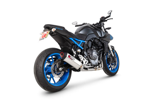Suzuki GSX-8 S Serket Parallel Full System - Stainless Steel Sleeve - Scorpion Exhaust
