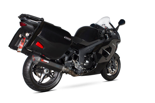 Triumph Sprint GT 1050 Serket Parallel Slip-on - Carbon Fibre Sleeve - Scorpion Exhaust