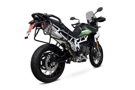 Triumph Tiger 900 (all models)Serket Parallel Slip-on - Titanium Sleeve - Scorpion Exhaust