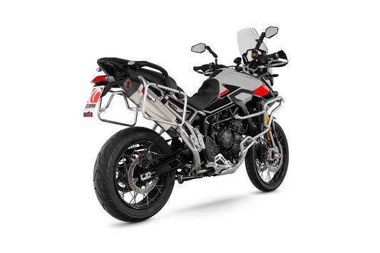 Triumph Tiger 900 Serket Parallel Slip-on - Titanium Sleeve. Fits with panniers - Scorpion Exhaust