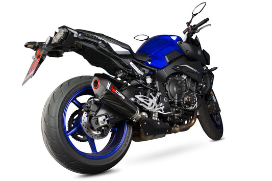 Yamaha MT-10 Serket Taper Slip-on - Carbon Fibre Sleeve - Scorpion Exhaust