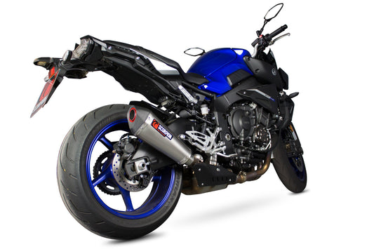 Yamaha MT-10 Serket Taper Slip-on - Titanium Sleeve - Scorpion Exhaust