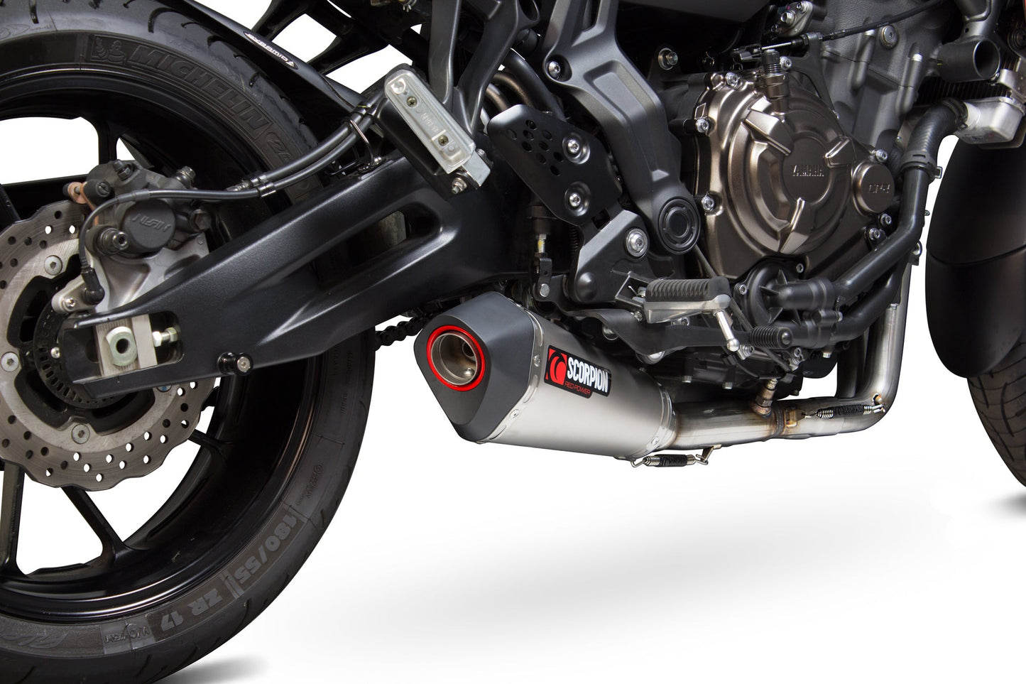 Yamaha MT-07 Tracer (2016-2019) / MT-07 Tracer GT (2019)Serket Taper Full System - Titanium Sleeve - Scorpion Exhaust