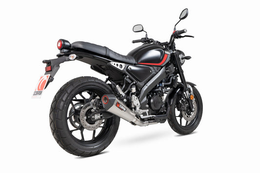 Yamaha XSR-125 Serket Taper Full System - Titanium Sleeve - Scorpion Exhaust