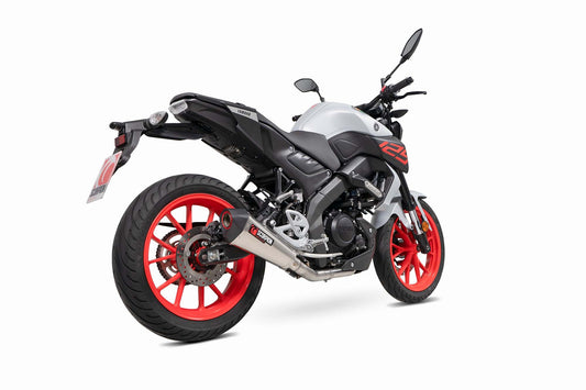 Yamaha MT-125 Euro 5 Serket Taper Full System - Titanium Sleeve - Scorpion Exhaust