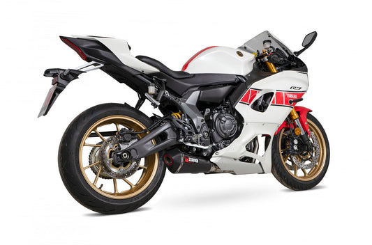 Yamaha YZF R7 Serket Taper Full System - Carbon Fibre Sleeve - Scorpion Exhaust