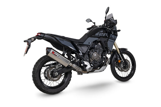 Yamaha Tenere 700 Serket Parallel Slip-on - Titanium Sleeve - Scorpion Exhaust