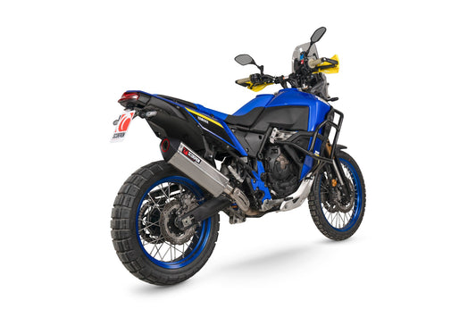 Yamaha Tenere 700 World Raid Serket Parallel Slip-on - Stainless Steel Sleeve - Scorpion Exhaust