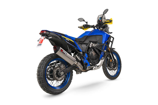 Yamaha Tenere 700 World Raid Serket Parallel Slip-on - Titanium Sleeve - Scorpion Exhaust