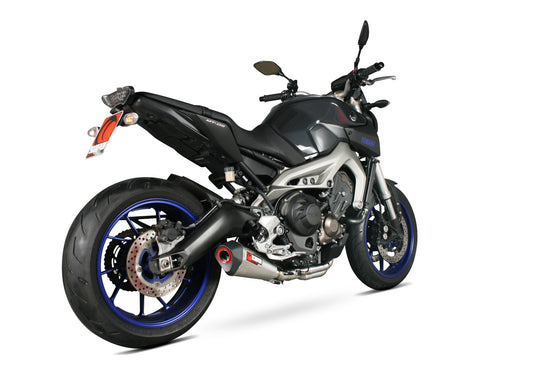 Yamaha MT-09 (2013-2020) / MT-09 SP (2018-2020) Serket Taper Full System - Brushed Stainless Steel Sleeve - Scorpion Exhaust