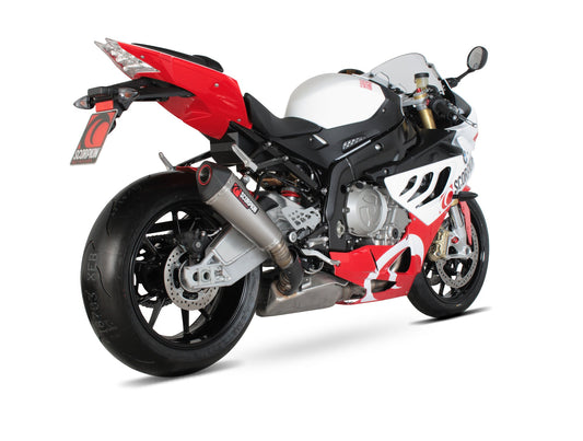 BMWS1000 RR Serket Taper Slip-on - Titanium Sleeve - Scorpion Exhaust