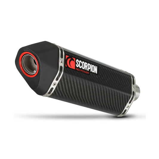 Triumph Street Triple 675 Serket Parallel Slip-on (Pair) - Carbon Fibre Sleeve - Scorpion Exhaust