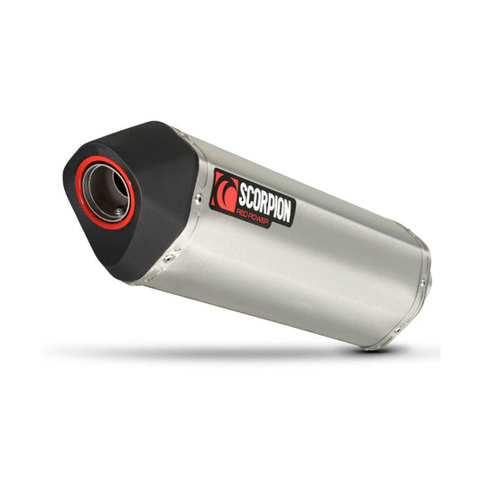 Suzuki GSX1300 R Hayabusa Serket Parallel Slip-on (Pair) - Brushed Stainless Steel Sleeve - Scorpion Exhaust