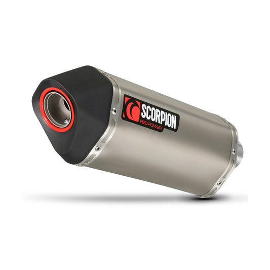 Suzuki GSF650 Bandit Serket Parallel Slip-on - Titanium Sleeve - Scorpion Exhaust