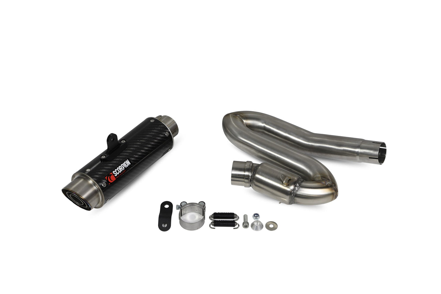 Triumph Street Triple 765 R / Street Triple 765 S / Street Triple 765 RSRP1-GP Slip-on - Carbon Fibre Sleeve - Scorpion Exhaust