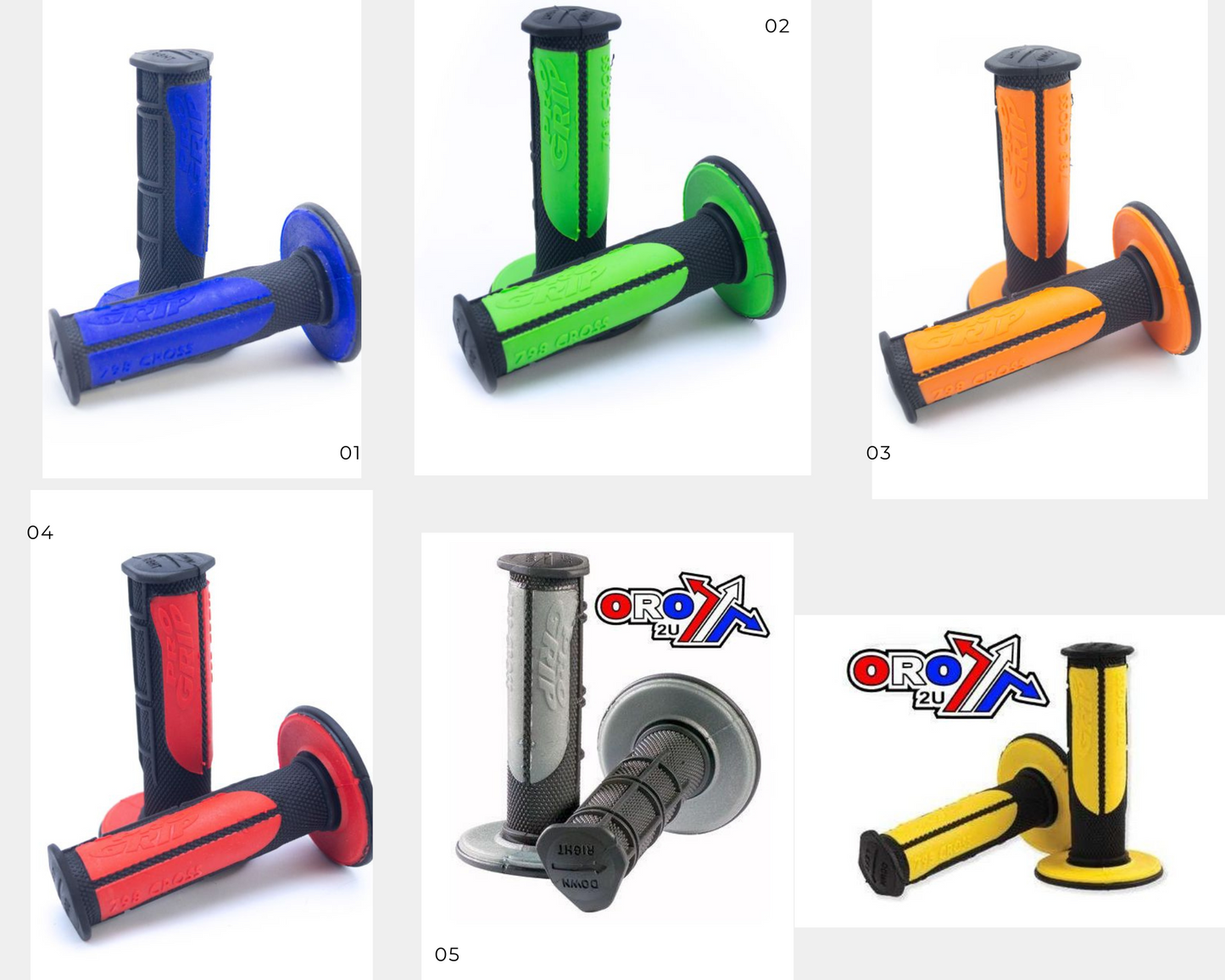 Motocross Grips GEL PRO GRIP MX Grips Pit Bike Grips Enduro