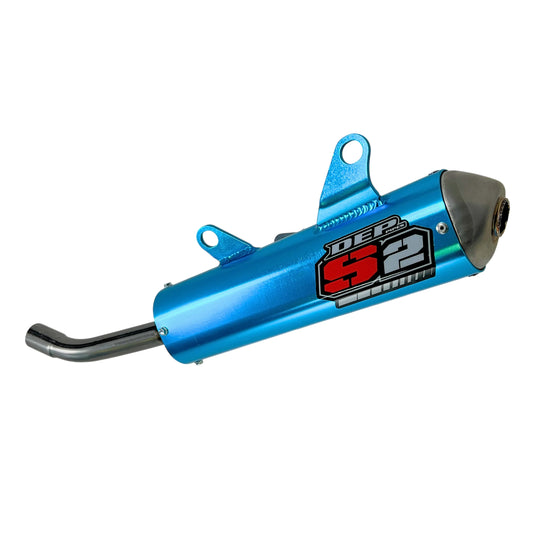 DEP SILENCER YAMAHA YZ250 2002 - 2025 BLUE