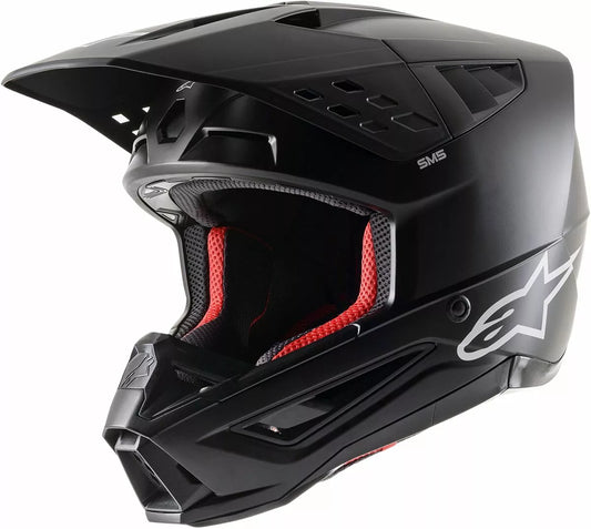 Alpinestars Supertech M5 Solid Helmet Black Adult
