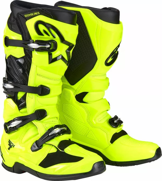 Alpinestars Tech 7 Boots Fluro Yellow
