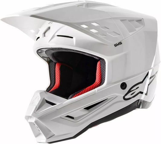 Alpinestars Supertech M5 Solid Helmet White Adult