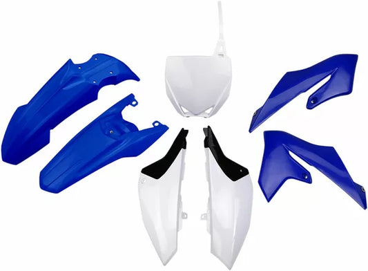 Yamaha YZ 65 2018 - 2025 Plastic Kit YZ65 PLASTICS KIT UFO BLUE/WHITE