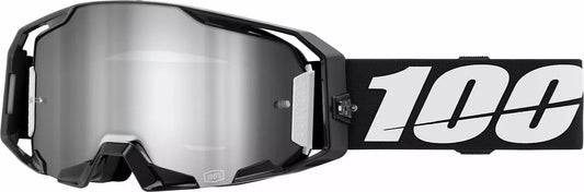 100% ARmatic Goggle Black Silver Mirror